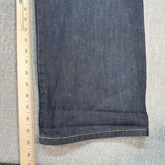 Vintage Ecko Unltd Jeans Mens 40x34 Blue Baggy 72 Unlimited Dark Wash - Picture 6 of 8